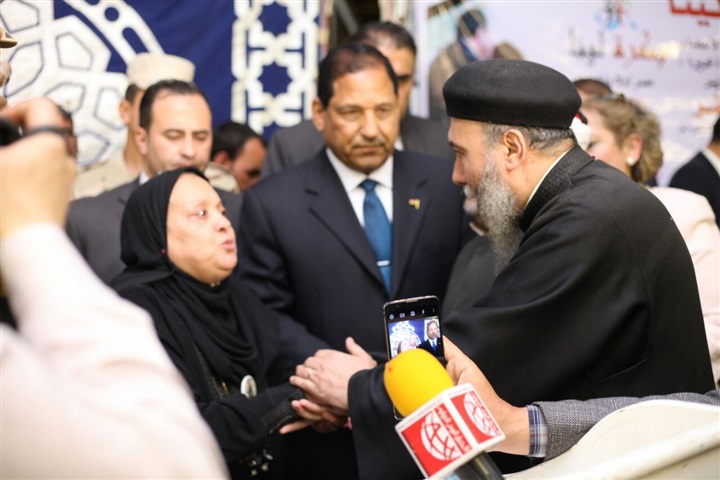  بالصور.. حفل تكريم أسر شهداء الجيش والشرطة والأمهات المثاليات بإستاد طنطا