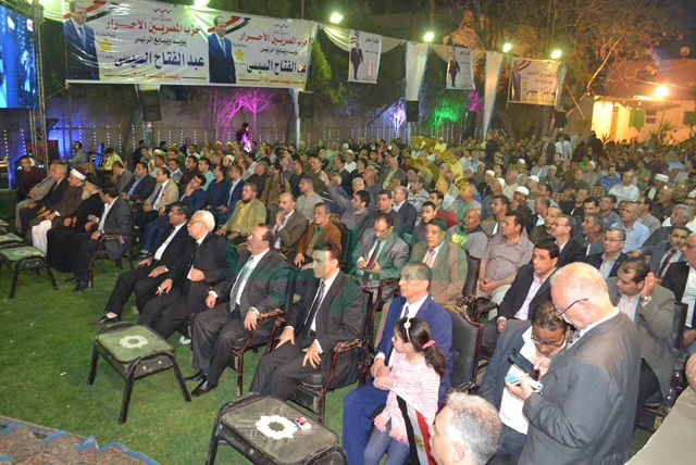 مؤتمر جماهيري لـ" المصريين الأحرار" تأييداً للرئيس السيسي بكفر الزيات