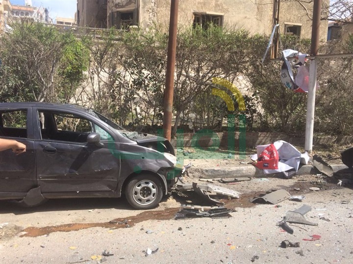 بالصور.. تفاصيل استهداف مدير أمن الإسكندرية بسيارة مفخخة