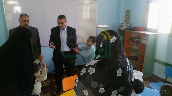 وكيل التعليم بالشرقية يتفقد روضة طارق علام لذوى الاحتياجات الخاصة 
