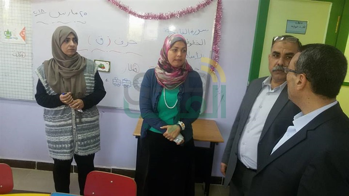 وكيل التعليم بالشرقية يتفقد روضة طارق علام لذوى الاحتياجات الخاصة 