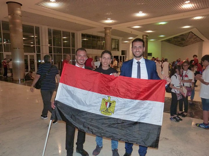 بالصور.. فوز فريق جامعة كفرالشيخ بالمركز الاول في البطولة العربية للروبوت