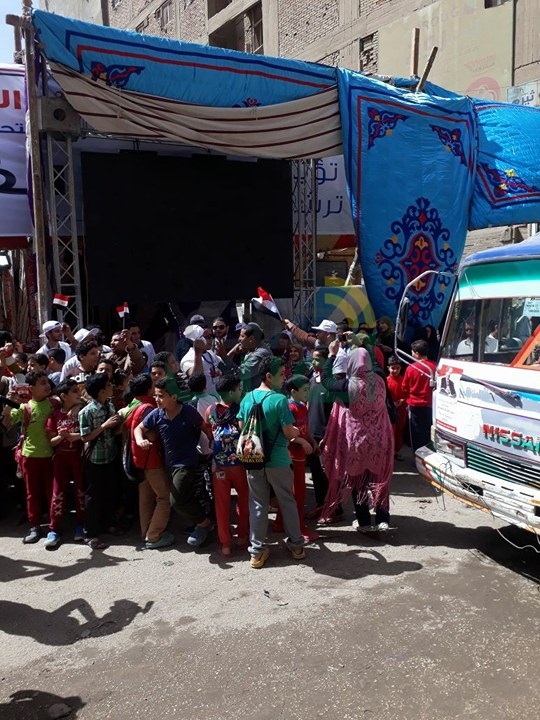 بالصور.. إقبال كثيف على لجان مدينة قليوب 