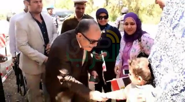 بالصور.. مدير أمن كفر الشيخ يتفقد تأمين اللجان والمقار الانتخابية 