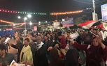 الأغاني الوطنية والألعاب النارية تشعل ميادين كفر الشيخ إحتفالًا بفوز الرئيس السيسي