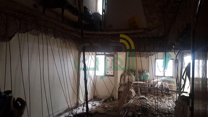 وفاة طفل يبلغ من العمر 5 سنوات أثر سقوط سقف عقار بوابور المياه