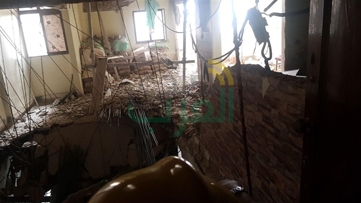 وفاة طفل يبلغ من العمر 5 سنوات أثر سقوط سقف عقار بوابور المياه