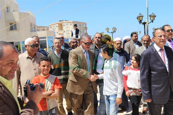 بالفيديو والصور..  محافظ كفر الشيخ يكرم 750 يتيم بمؤسسة تسنيم بالبرلس