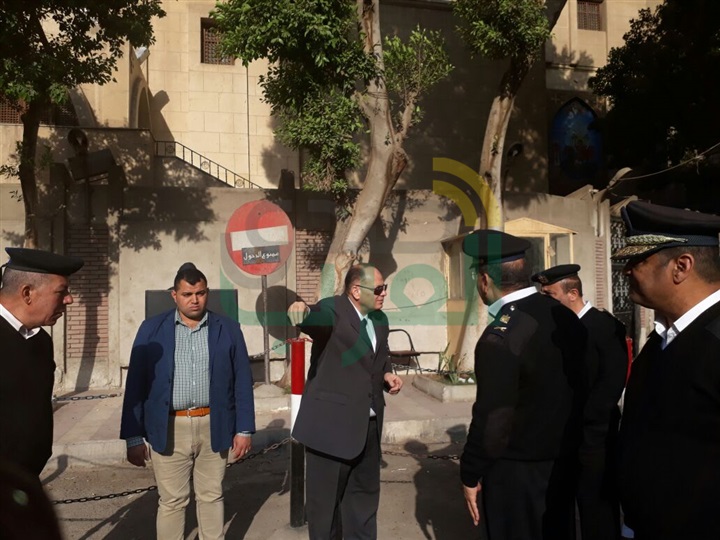 مدير أمن الجيزة يتفقد تأمين الكنائس ويطالب القوات باليقظة الدائمة