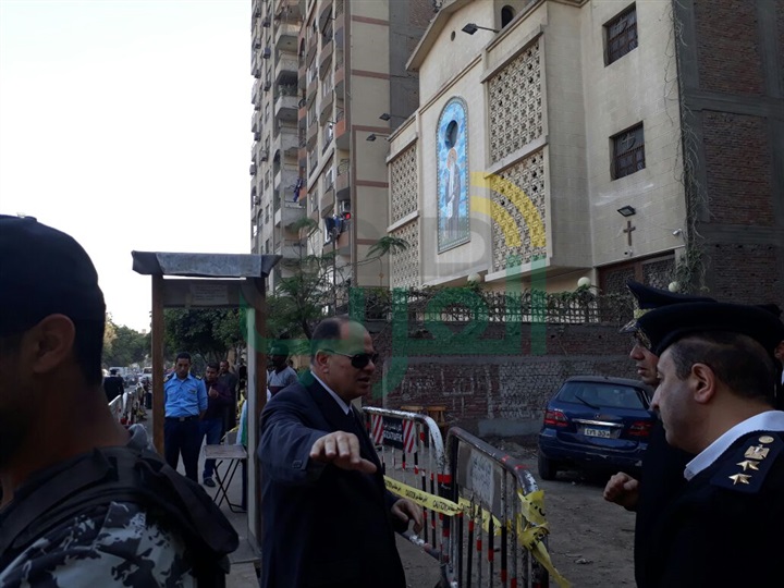 مدير أمن الجيزة يتفقد تأمين الكنائس ويطالب القوات باليقظة الدائمة