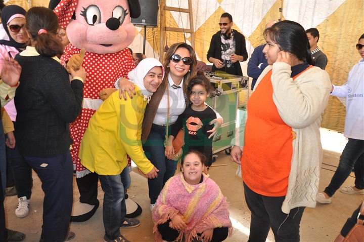 قافلة الخير من فندق شيراتون المنتزه احتفالاً بيوم اليتيم 