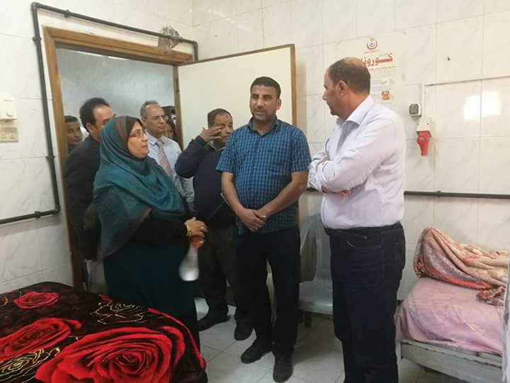 بالصور.. وكيل صحة القليوبية يتفقد مستشفى العمار 