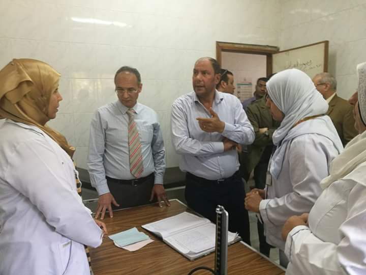 بالصور.. وكيل صحة القليوبية يتفقد مستشفى العمار 