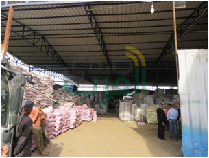 ضبط مصنع بداخله 1131 طن أعلاف ومواد مجهولة المصدر بالمنوفية