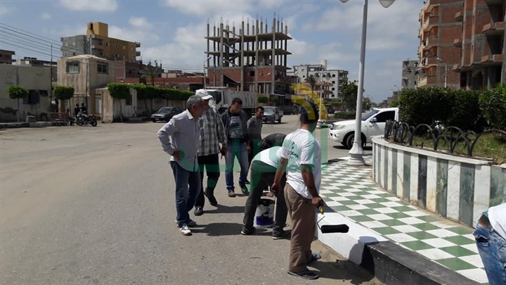 بروفة مبكرة لشواطئ مصيف بلطيم لاستقبال مليون ونصف زائر في شم النسيم