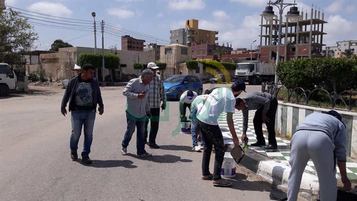 بروفة مبكرة لشواطئ مصيف بلطيم لاستقبال مليون ونصف زائر في شم النسيم