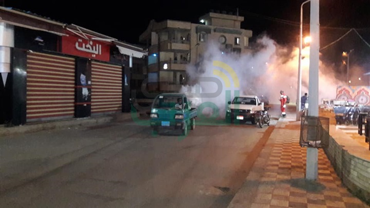 بروفة مبكرة لشواطئ مصيف بلطيم لاستقبال مليون ونصف زائر في شم النسيم