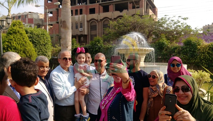 محافظ القليوبيه يتفقد الحدائق والمتنزهات بالقناطر الخيرية ومراكز ومدن المحافظة