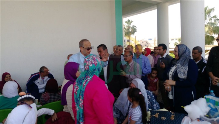 محافظ القليوبيه يتفقد الحدائق والمتنزهات بالقناطر الخيرية ومراكز ومدن المحافظة