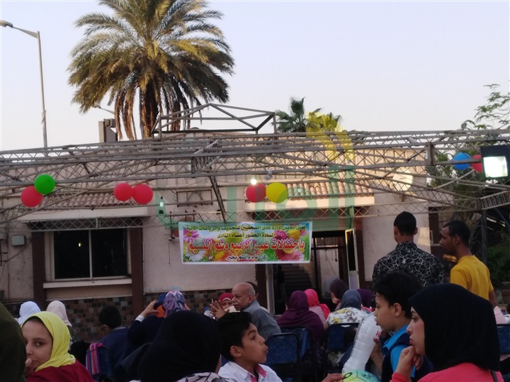 نادي الصحفيين بالجيزة ينظم احتفاليه بمناسبة اعياد الربيع 