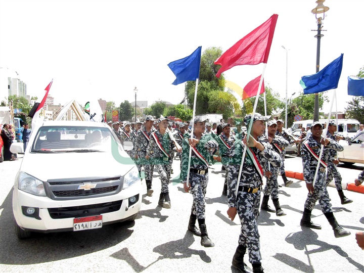 مياه سوهاج تشارك فى الاحتفال بالعيد القومى للمحافظة