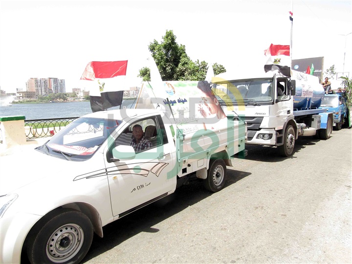 مياه سوهاج تشارك فى الاحتفال بالعيد القومى للمحافظة