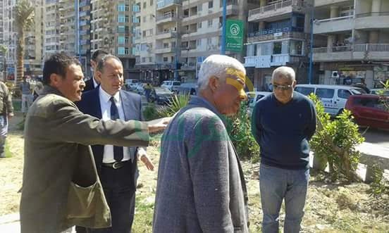 محافظ الإسكندرية يتفقد شواطئ كورنيش الإسكندرية تزامنًا مع احتفالات الربيع