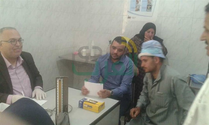 نائب رئيس جامعة الزقازيق علي رأس قافلة شاملة لقرية منشأة القاضي مركز فاقوس