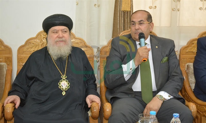 محافظ سوهاج يزورمطرانيات المحافظة لتقديم التهنئة بعيد القيامة المجيد