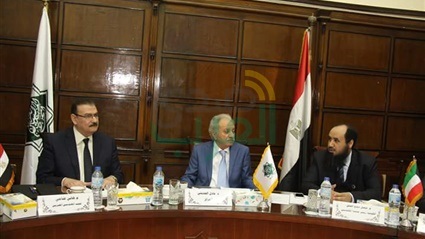 بالصور.. نقيب المهندسين يبحث أوضاع العاملين بدولة الكويت