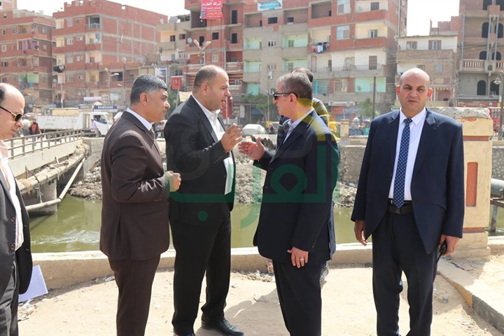 بالفيديو والصور..محافظ كفر الشيخ يتابع أعمال إنشاء كوبرى ميت علوان بتكلفة 6 مليون جنيه