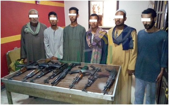 الأمن العام يداهم البؤر الإجرامية فى سوهاج