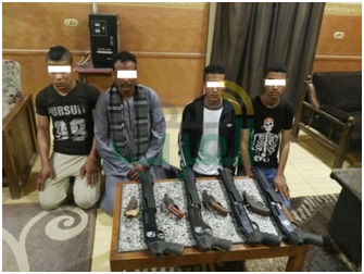 الأمن العام يداهم البؤر الإجرامية فى سوهاج