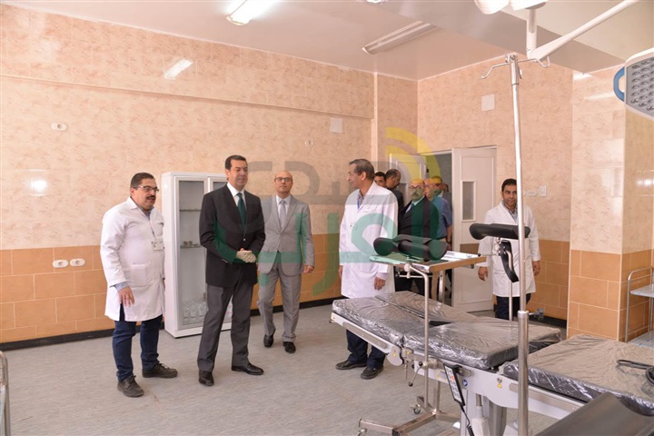 محافظ أسيوط يفتتح وحدة الحروق وعناية مركزة بإصابات مستشفى الايمان العام 