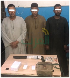 بالصور.. الأمن العام يواصل تطهير قرى سوهاج من الخارجين عن القانون