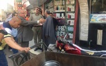 مدير أمن القليوبية يقود حملة إشغالات ببنها