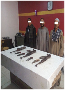  بالصور.. الداخلية تواصل تطهير سوهاج من البؤر الإجرامية