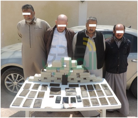 إحباط ترويج 180 طربة حشيش بمطروح