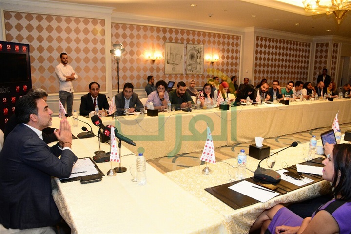 بدء المؤتمر الصحفي الخاص بالإعلان عن الخطة البرامجية لمجموعة قنوات "mbc مصر" بدء المؤتمر الصحفي الخاص بالإعلان عن الخطة البرامجية لمجموعة قنوات "mbc مصر"