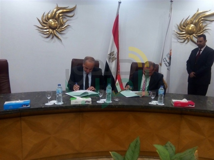 بالصور  بروتوكول تعاون بين صندوق تطوير المناطق العشوائية و محافظة القليوبية  