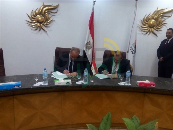 بالصور  بروتوكول تعاون بين صندوق تطوير المناطق العشوائية و محافظة القليوبية  