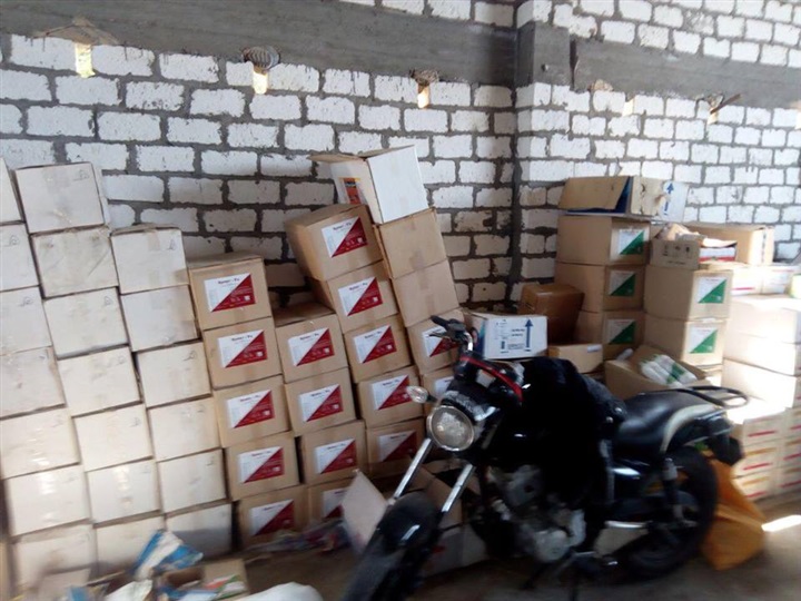 بالصور..مباحث تموين كفر الشيخ تضبط 39 ألف أدوية بيطرية منتهية الصلاحية