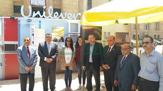 افتتاح ملتقى سوق العمل الهندسي بجامعة الاسكندرية 