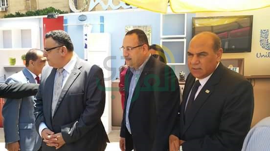 افتتاح ملتقى سوق العمل الهندسي بجامعة الاسكندرية 