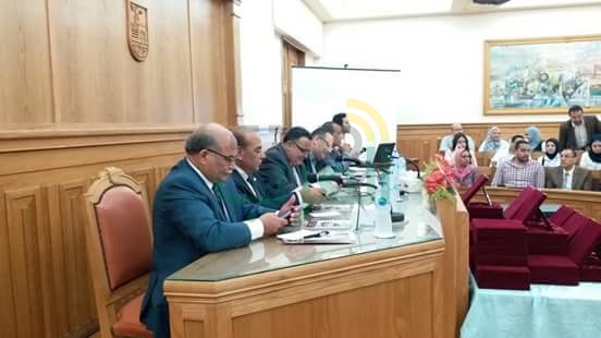 افتتاح ملتقى سوق العمل الهندسي بجامعة الاسكندرية 