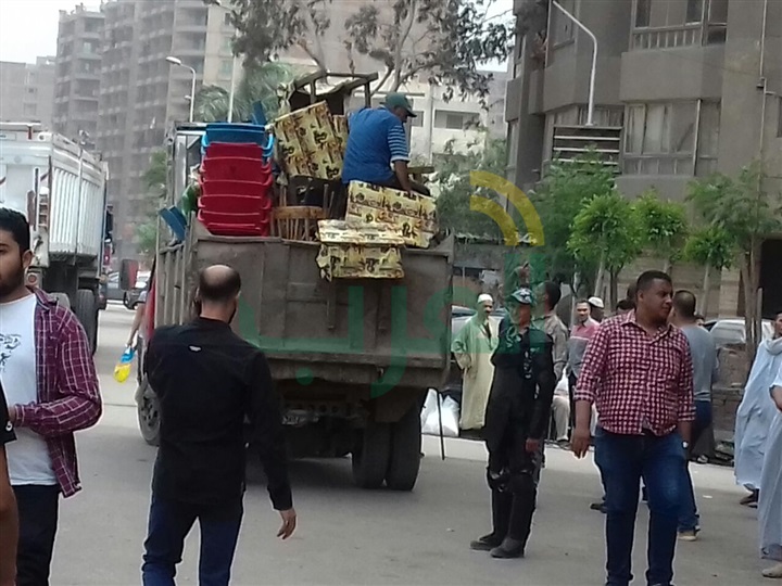 لليوم الثامن.. أمن الجيزة يواصل تطهير المنطقة الآثرية من الاشغالات
