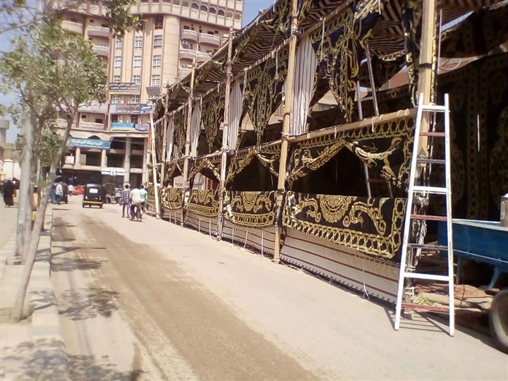 ننشر الاستعدادات لإستقبال عزاء "خالد محى الدين"