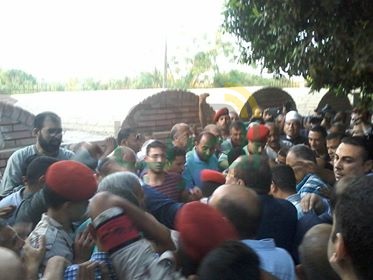 بالصور.. تشييع جثمان الصاغ الأحمر بمسقط رأسه بكفر شكر بالصور.. تشييع جثمان الصاغ الأحمر بمسقط رأسه بكفر شكر