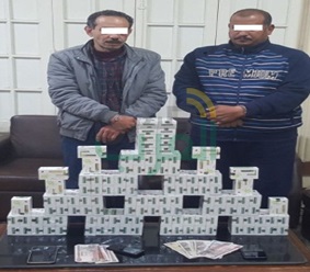 بالصور.. خلال 24 ساعة.. ضبط 250 طربة حشيش و59 ألف قرص ترامادول و13 متهم