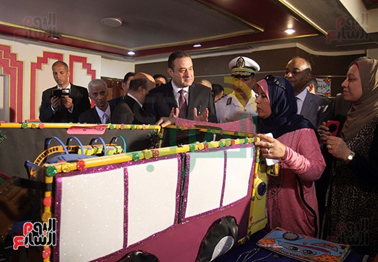 بالصور.. خلال احتفالية روضات الأطفال لأفضل «مدينة مرورية»